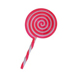 Sucette Géante Lolipop rose/blanche