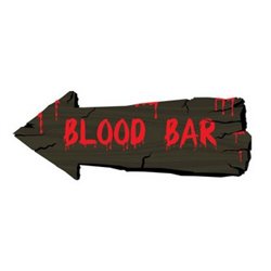 Décoration Murale "Blood Bar"