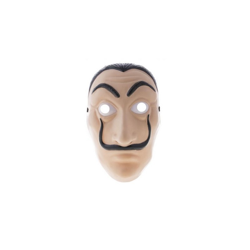 Masque Coque avec Moustache en Polyester