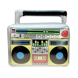 Poste de radio gonflable 'Ghetto Blaster'