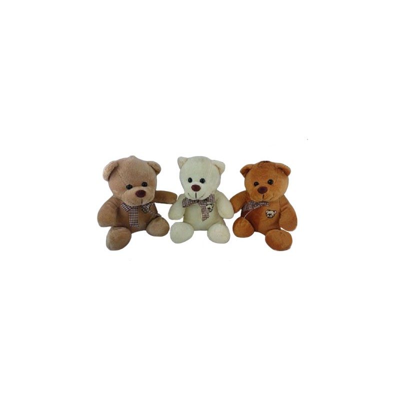 Peluche ours Mix 17cm.