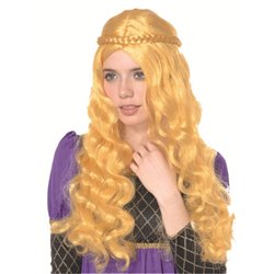 Perruque Wench Blonde Cheveux Longs Bouclés