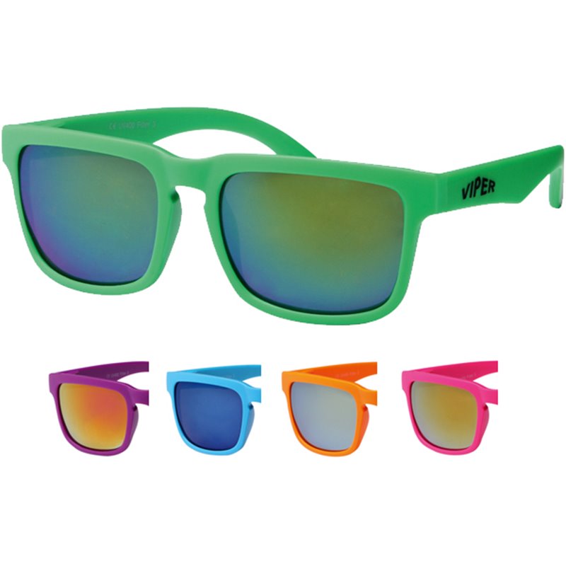 Lunettes de Soleil avec Cadre couleur Flashy