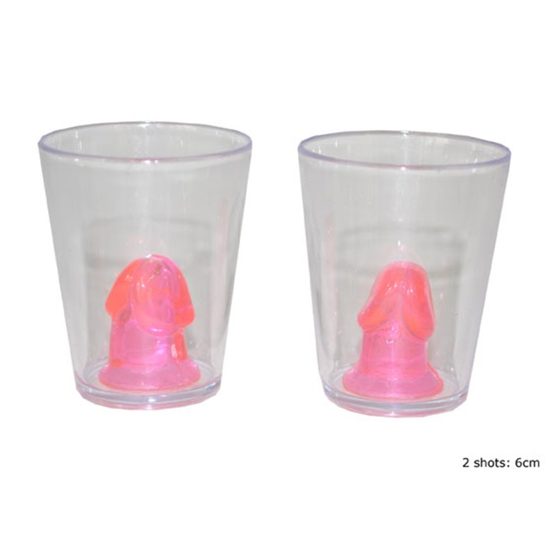 Lot de 2 Verres Shooters Sexy