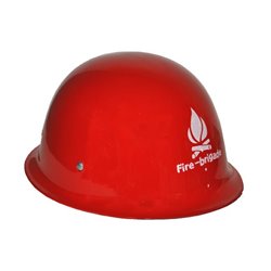 Casque de Pompier Rouge "Fire Brigade"