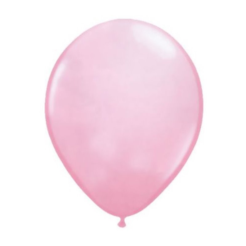 ballon latex opaque pink fluo neon 29x40cm