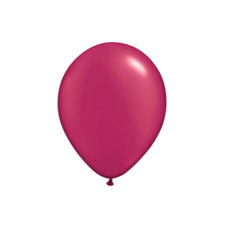 ballon latex opaque fuchsia 29x40cm