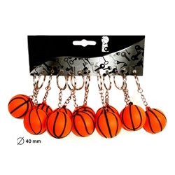 porte-clefs ballon de basket 4cm