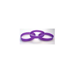 bracelet en silicone violet