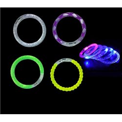 bracelet lumineux led bulles multicolore mix