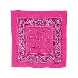 bandana style cachemire fuchsia