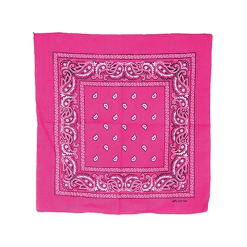 bandana style cachemire fuchsia