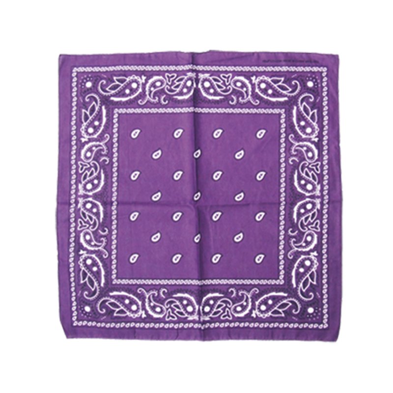 bandana style cachemire violet