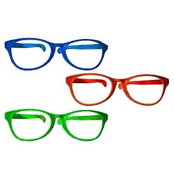 lunettes géantes jumbo sans verre mix 26cm