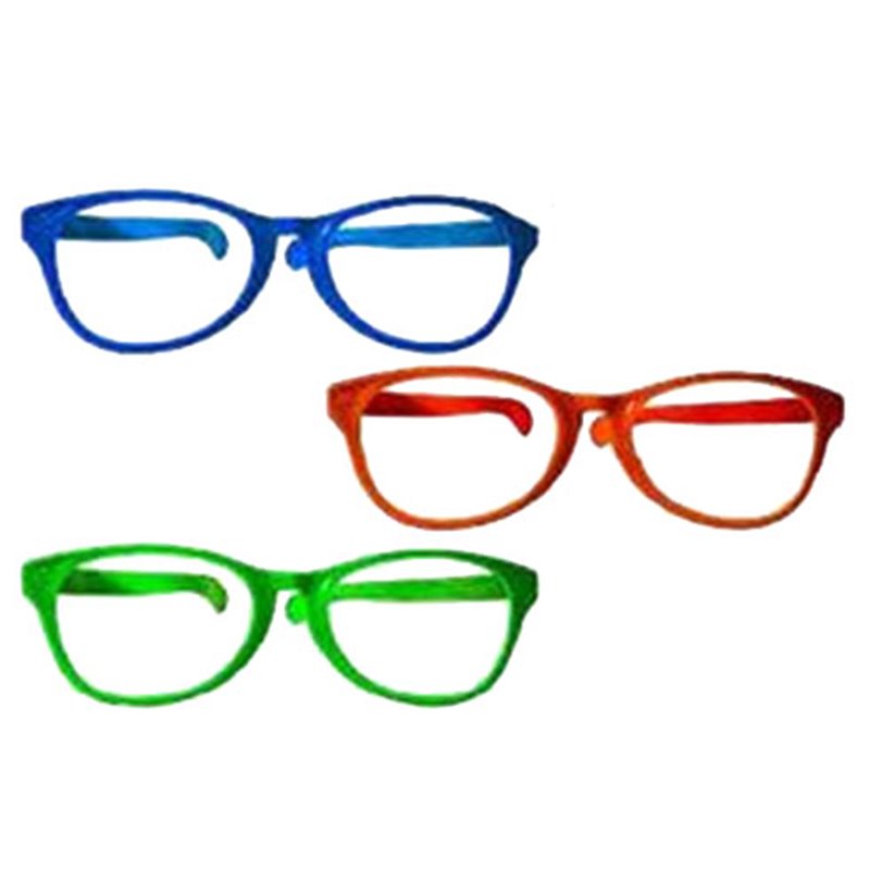 lunettes géantes jumbo sans verre mix 26cm