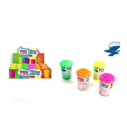 pâte slime fluo mix 80gr