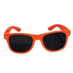 lunettes gag style wayfarer orange verres teintés