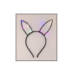 serre-tête lumineux led's lapin