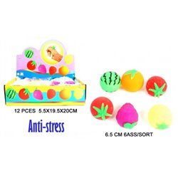 balle anti-stress fruit mix 6.5cm