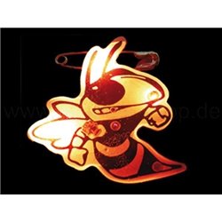 badge/magnet led abeille