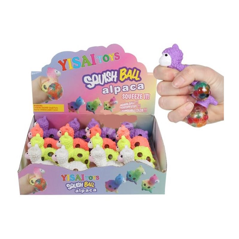 anti stress squishy quetschball lama mix 6cm