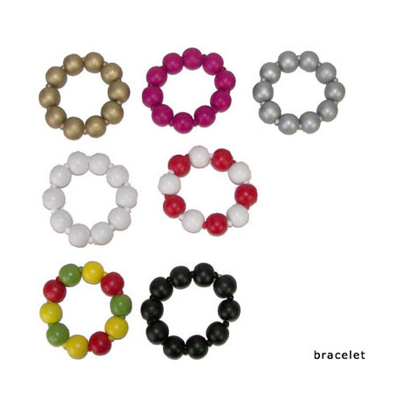 bracelet de perles mix