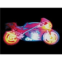 badge/magnet led moto japonaise