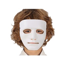 masque coque blanc enfant