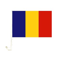 drapeau pour voiture roumanie 30x45cm