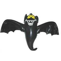 chauve-souris gonflable noire 60cm