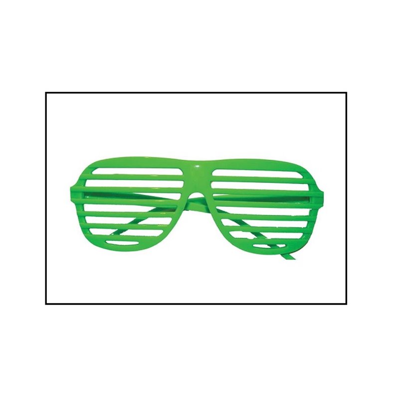 lunettes store fluo neon vert