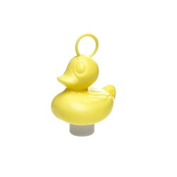 canard lesté pour pêche à la ligne jaune 11cm