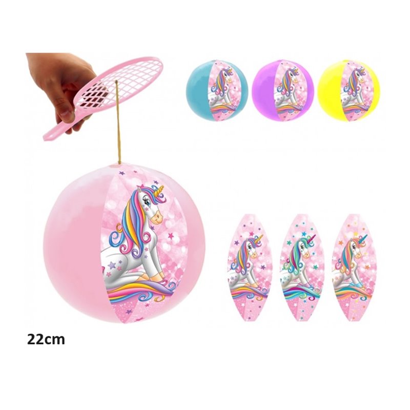 tape-balle licorne mix 22cm