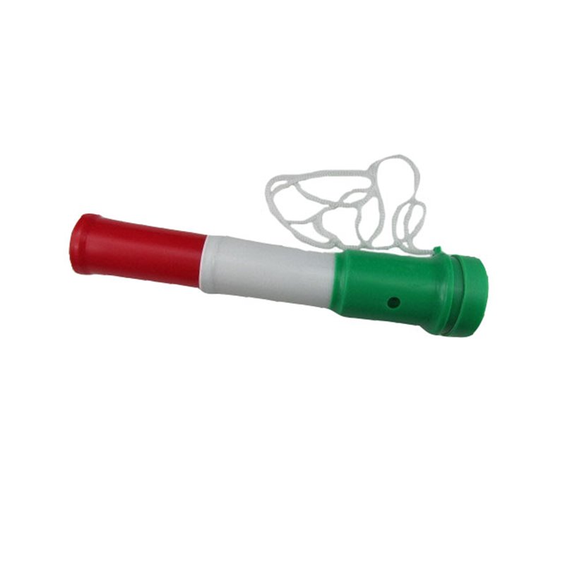 mini corne air blaster vert blanc rouge italie