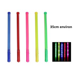 baton lumineux led's multicolores mix 35cm