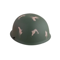 casque de militaire effet camouflage enfant