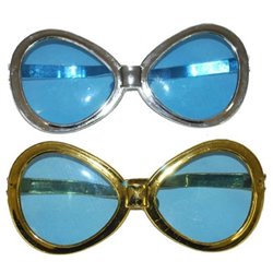 lunettes jumbo argent