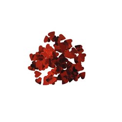 confettis de table motif "coeur" rouge 25gr