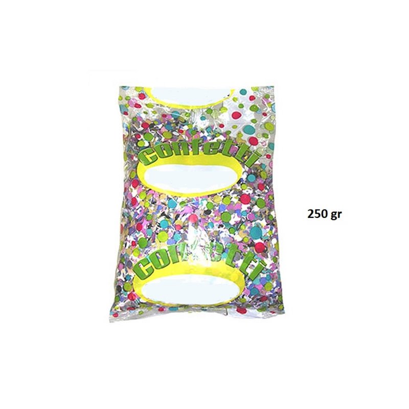 confettis multicolores 250gr