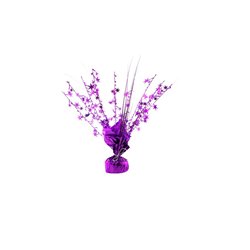 poids pour ballon violet brillant 30cm