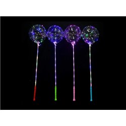 ballon bulle led lumineux rond avec poignée 1.2m