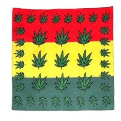 bandana rasta vert jaune rouge