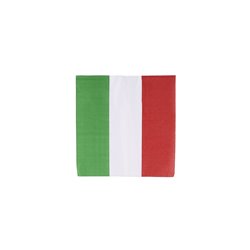 lot de 20 serviettes en papier italie 33x33cm