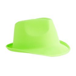 chapeau tribly toile vert fluo adulte