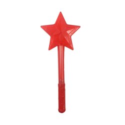 bâton lumineux etoile rouge 38cm