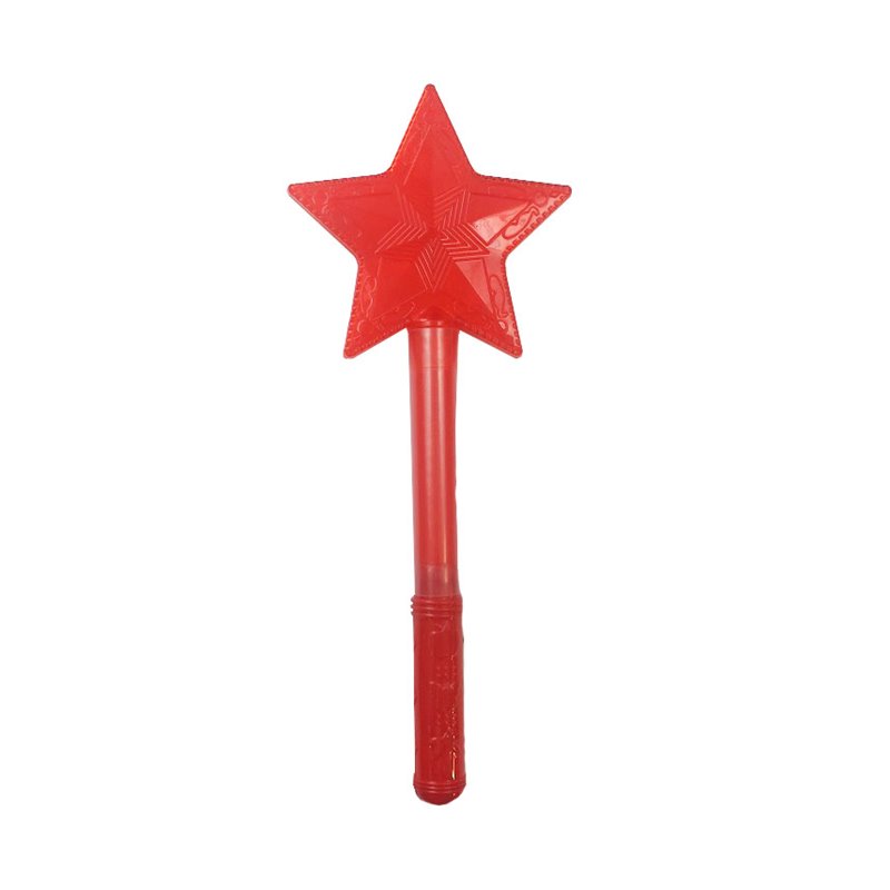 bâton lumineux etoile rouge 38cm