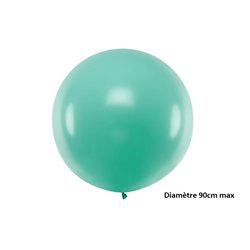 ballon rond géant vert 35gr 90cm