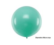 ballon rond géant vert 35gr 90cm