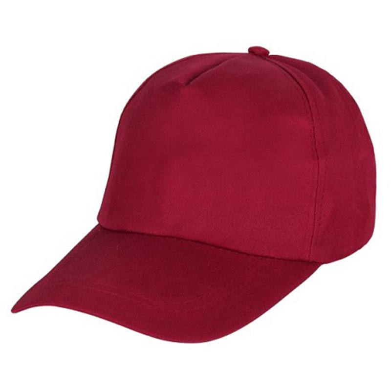 casquette baseball bordeaux