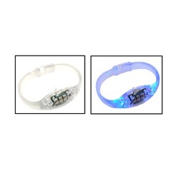 bracelet fin lumineux led rgb sound control mix